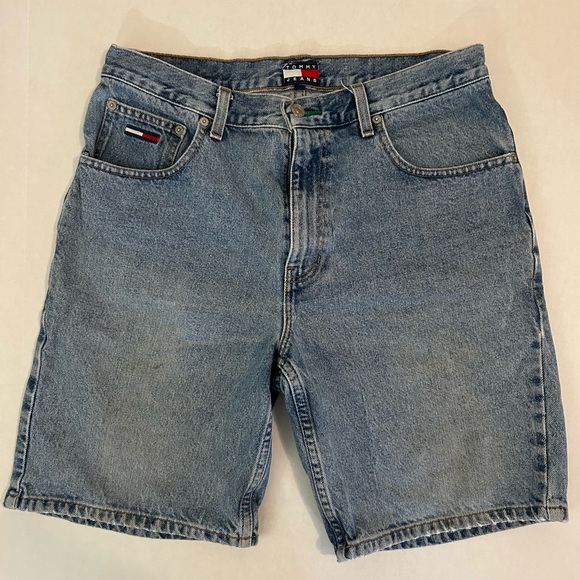 Vintage Tommy Hilfiger Vintage Denim Shorts - Picture 1 of 8